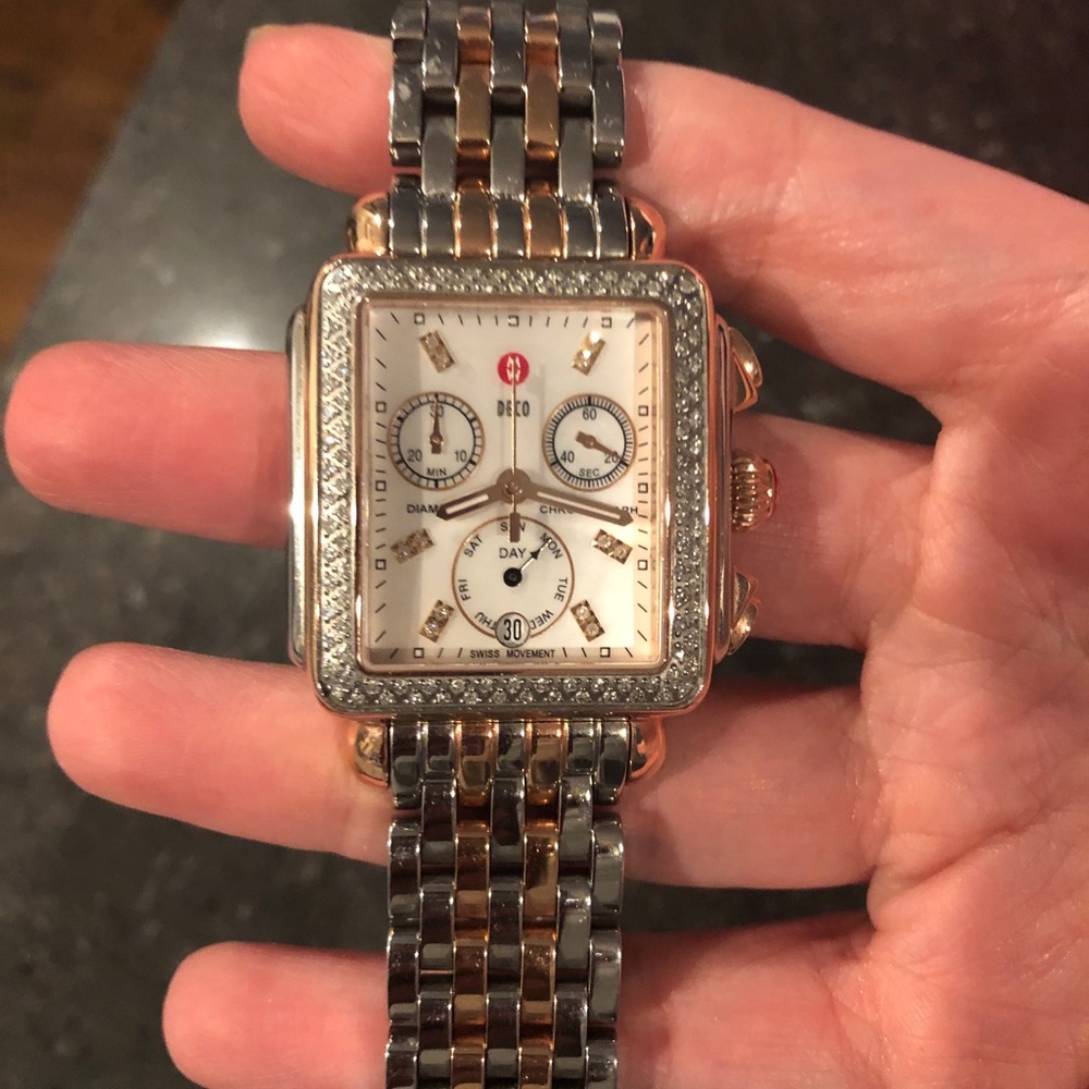 Michele deco watch